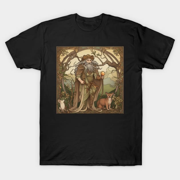 Druid drawing T-Shirt by ComicsFactory